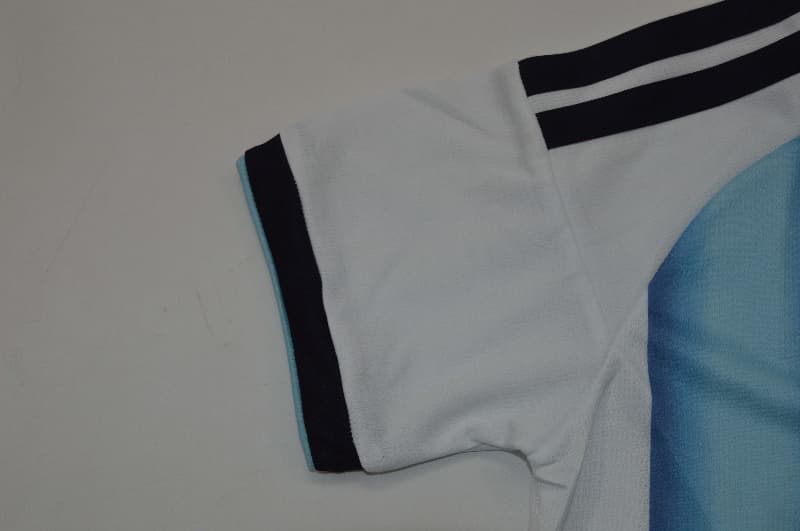 AAA(Thailand) Argentina 2026 Home Women Cropped Soccer Jersey