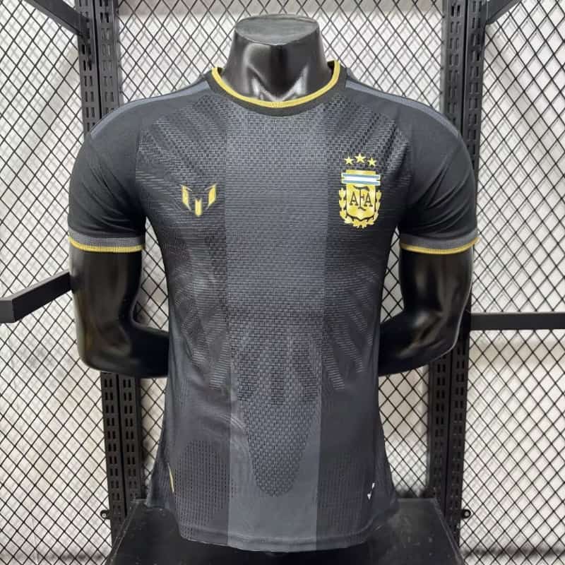 AAA(Thailand) Argentina 2026 MESSI Special Black Soccer Jersey (Player) 02 AAA(Thailand) Argentina 2026 MESSI Special Black Soccer Jersey (Player) 02