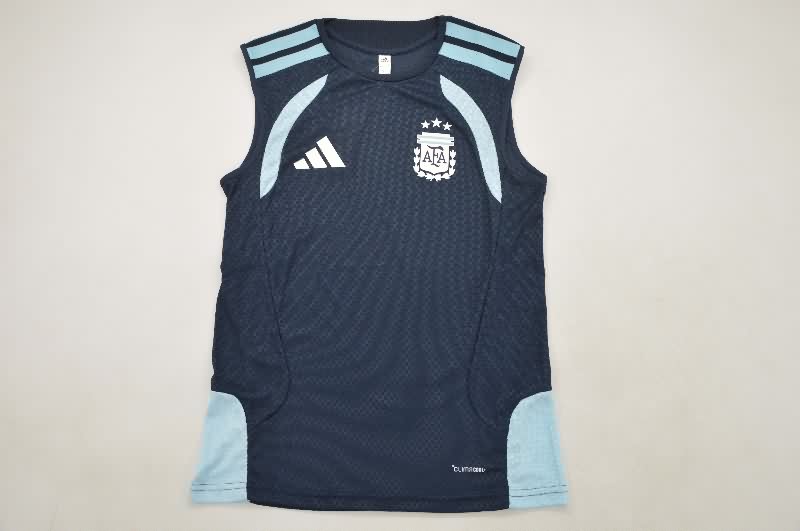 AAA(Thailand) Argentina 2026 Training Vest Soccer Jersey 02