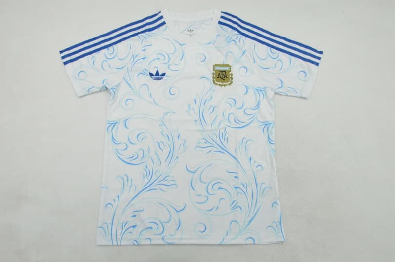 AAA(Thailand) Argentina 2026 White Soccer Jersey 02 AAA(Thailand) Argentina 2026 White Soccer Jersey 02