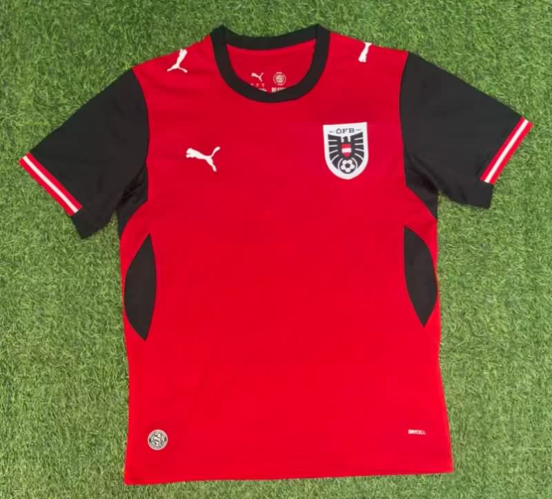 AAA(Thailand) Austria 2026 Home Soccer Jersey AAA(Thailand) Austria 2026 Home Soccer Jersey