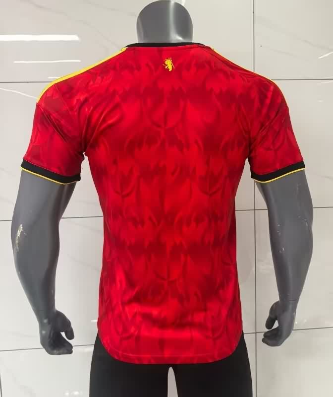 AAA(Thailand) Belgium 2025 Home Soccer Jersey