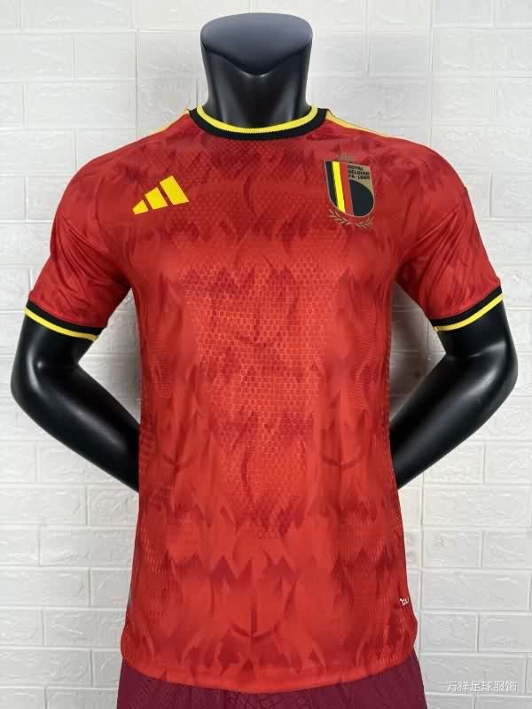 AAA(Thailand) Belgium 2025 Home Soccer Jersey (Player)