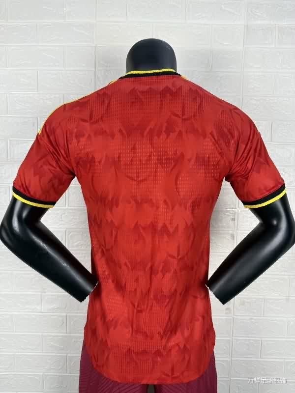 AAA(Thailand) Belgium 2025 Home Soccer Jersey (Player)