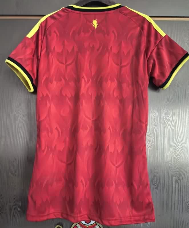 AAA(Thailand) Belgium 2025 Home Women Soccer Jersey