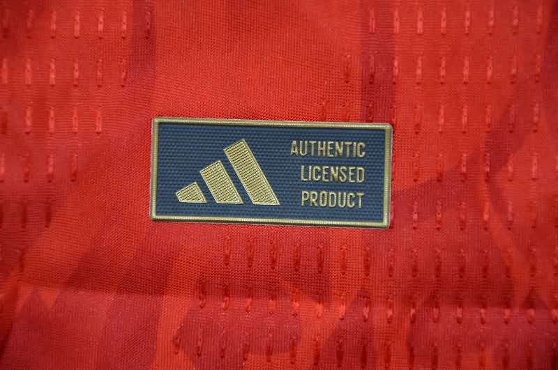 AAA(Thailand) Belgium 2026 World Cup Home Soccer Jersey (Player)