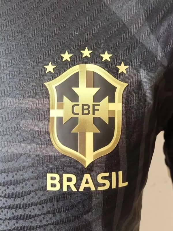 AAA(Thailand) Brazil 2022 Black Soccer Jersey(Player)