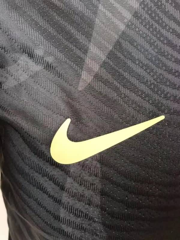AAA(Thailand) Brazil 2022 Black Soccer Jersey(Player)