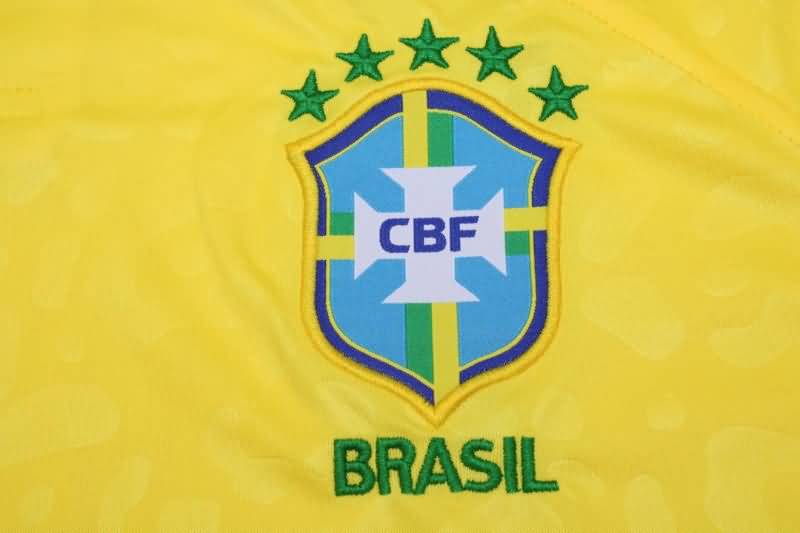 AAA(Thailand) Brazil 2022 World Cup Home Soccer Jersey