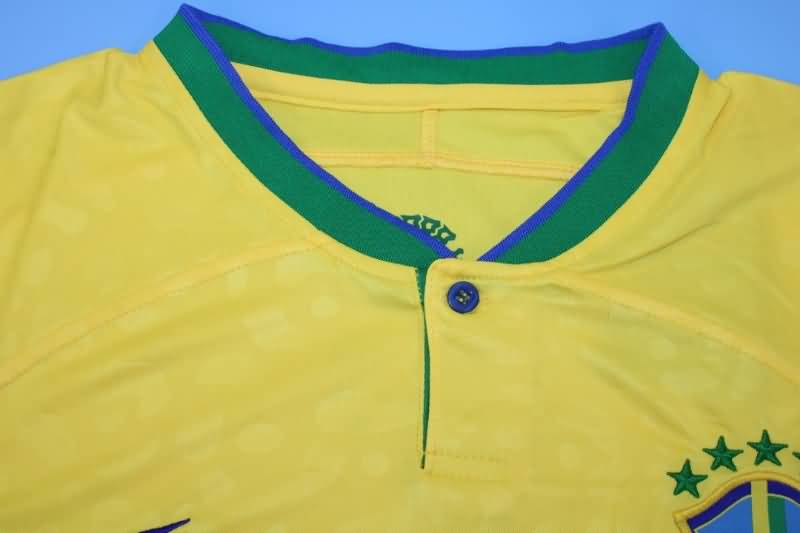 AAA(Thailand) Brazil 2022 World Cup Home Soccer Jersey