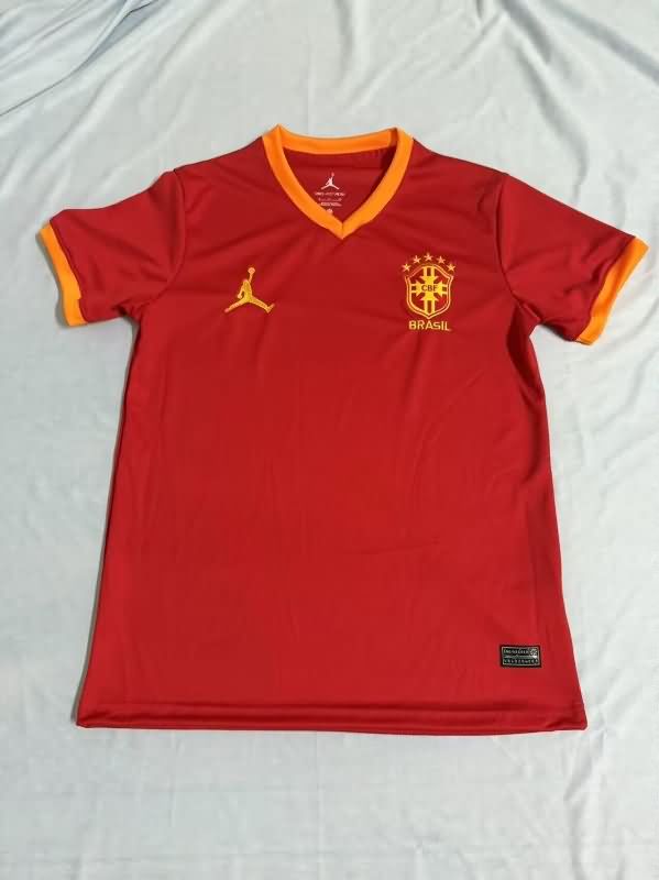 AAA(Thailand) Brazil 2025 Red Soccer Jersey