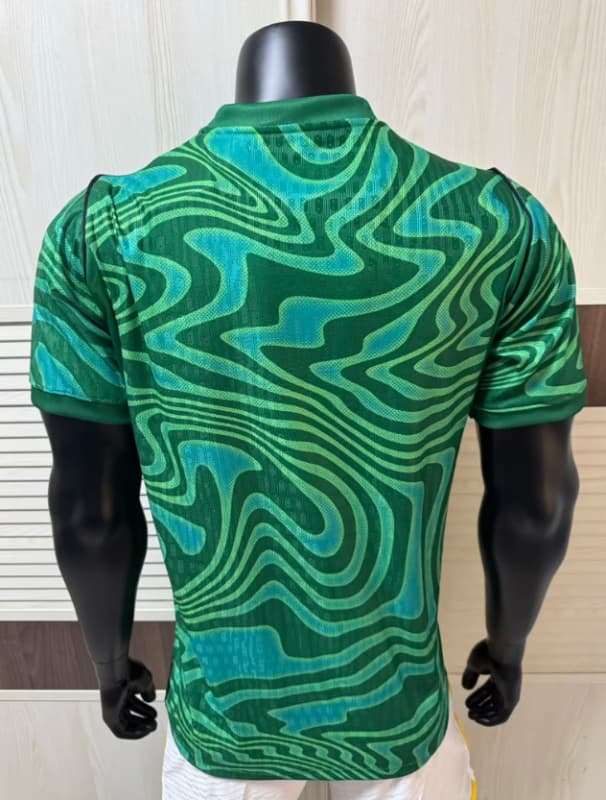 AAA(Thailand) Brazil 2026 Goalkeeper Green Soccer Jersey (Player) 02