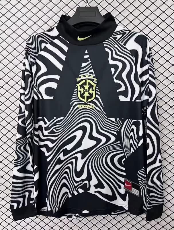 AAA(Thailand) Brazil 2026 Goalkeeper Long Sleeve Soccer Jersey