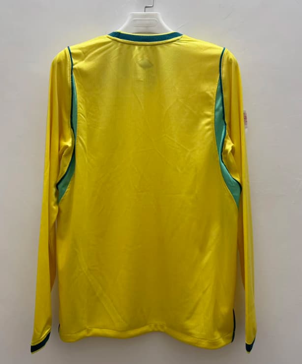 AAA(Thailand) Brazil 2026 World Cup Home Long Sleeve Soccer Jersey