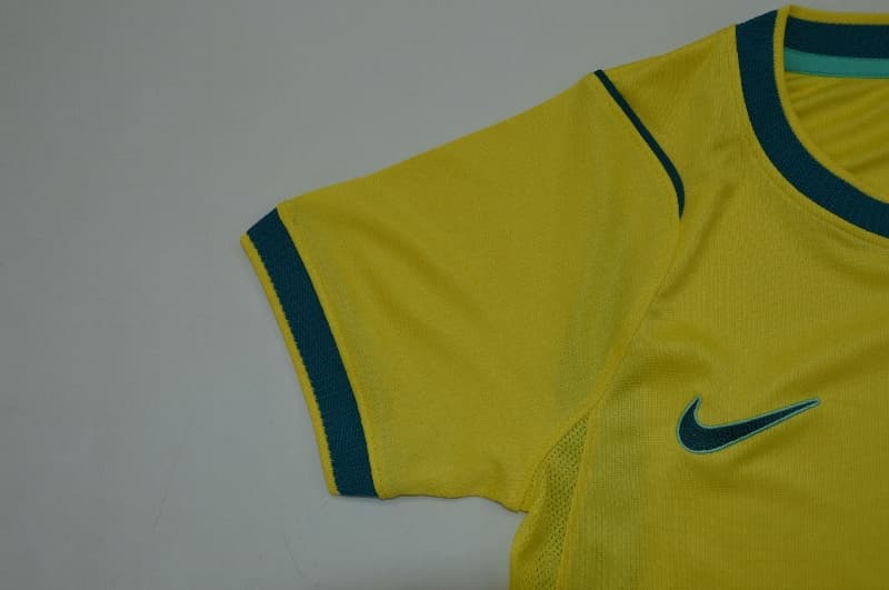 AAA(Thailand) Brazil 2026 World Cup Home Women Soccer Jersey