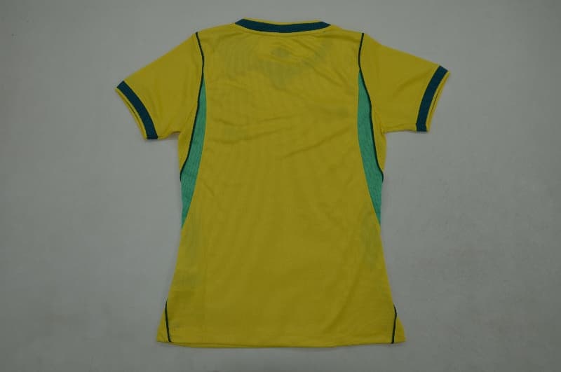AAA(Thailand) Brazil 2026 World Cup Home Women Soccer Jersey