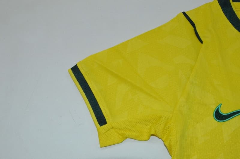 AAA(Thailand) Brazil 2026 Home Women Cropped Soccer Jersey
