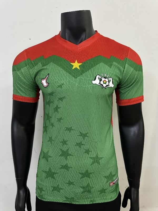 AAA(Thailand) Burkina Faso 2025 Home Soccer Jersey (Player)
