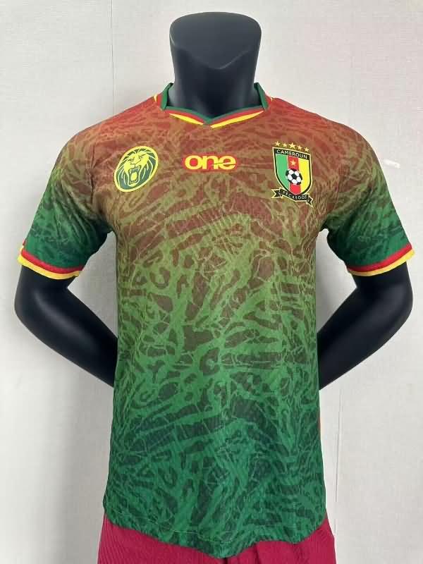 AAA(Thailand) Cameroon 2024 Special Soccer Jersey (Player)