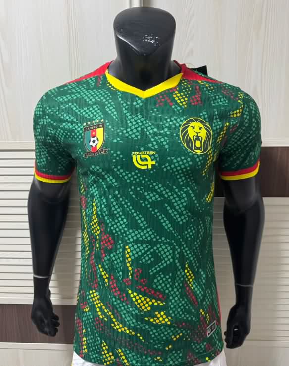 AAA(Thailand) Cameroon 2026 Home Soccer Jersey (Player)