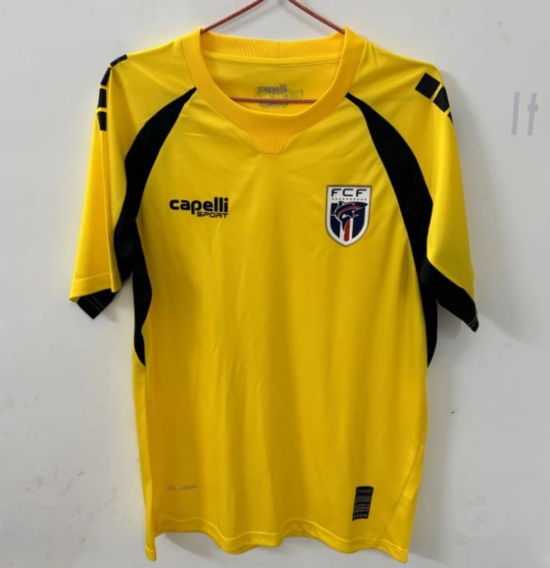 AAA(Thailand) Cape Verde 2026 Goalkeeper Yellow Soccer Jersey AAA(Thailand) Cape Verde 2026 Goalkeeper Yellow Soccer Jersey