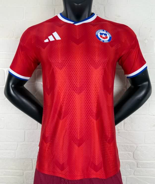 AAA(Thailand) Chile 2026 Home Soccer Jersey (Player)
