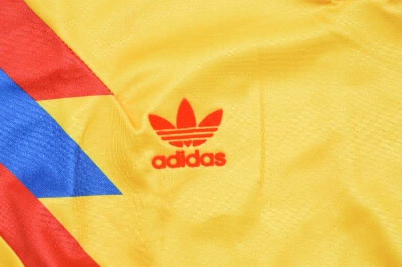 AAA(Thailand) Columbia 1990 Home Women Cropped Soccer Jersey