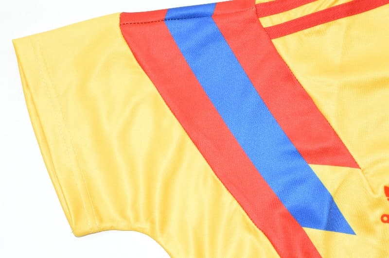 AAA(Thailand) Columbia 1990 Home Women Cropped Soccer Jersey