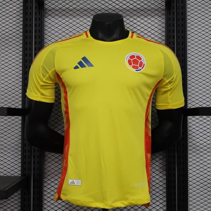 AAA(Thailand) Columbia 2024 Copa America Home Soccer Jersey (Player)