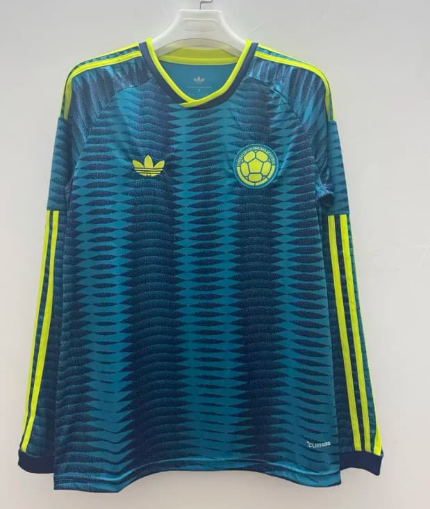AAA(Thailand) Columbia 2026 World Cup Away Long Sleeve Soccer Jersey
