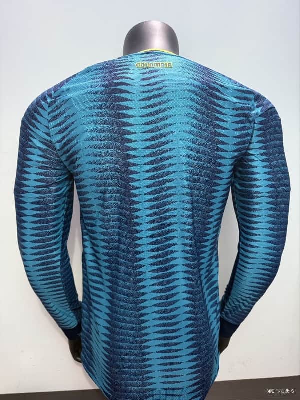 AAA(Thailand) Columbia 2026 World Cup Away Long Sleeve Soccer Jersey (Player)