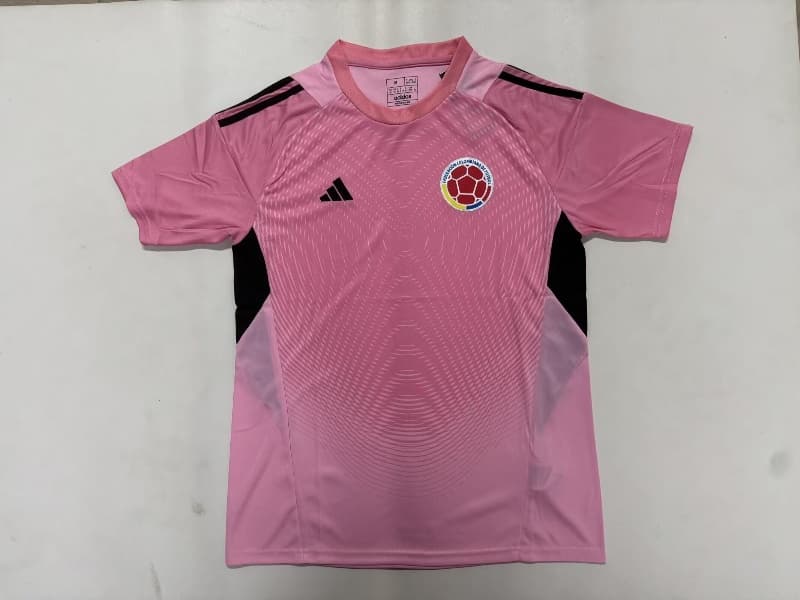 AAA(Thailand) Columbia 2026 Goalkeeper Pink Soccer Jersey