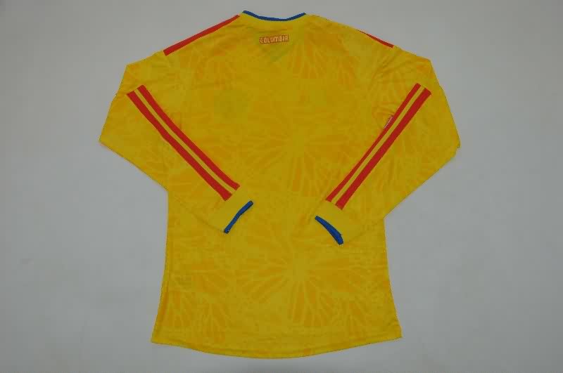 AAA(Thailand) Columbia 2026 World Cup Home Long Sleeve Soccer Jersey (Player)