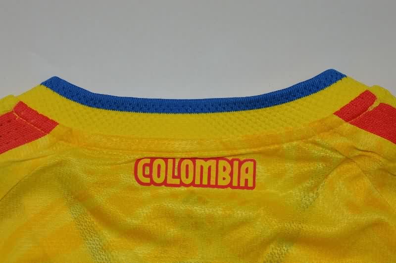AAA(Thailand) Columbia 2026 World Cup Home Women Soccer Jersey (Player)