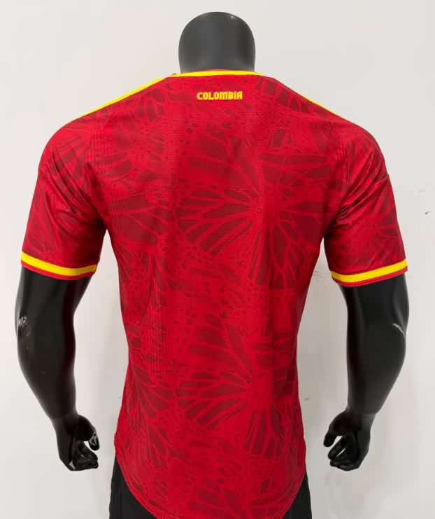 AAA(Thailand) Columbia 2026 Red Soccer Jersey (Player)