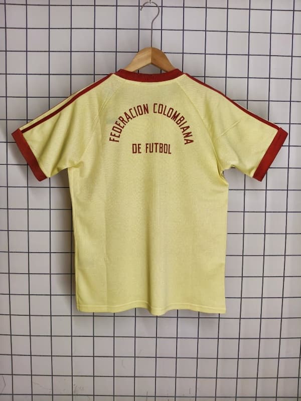 AAA(Thailand) Columbia 2026 Yellow Soccer Jersey 02