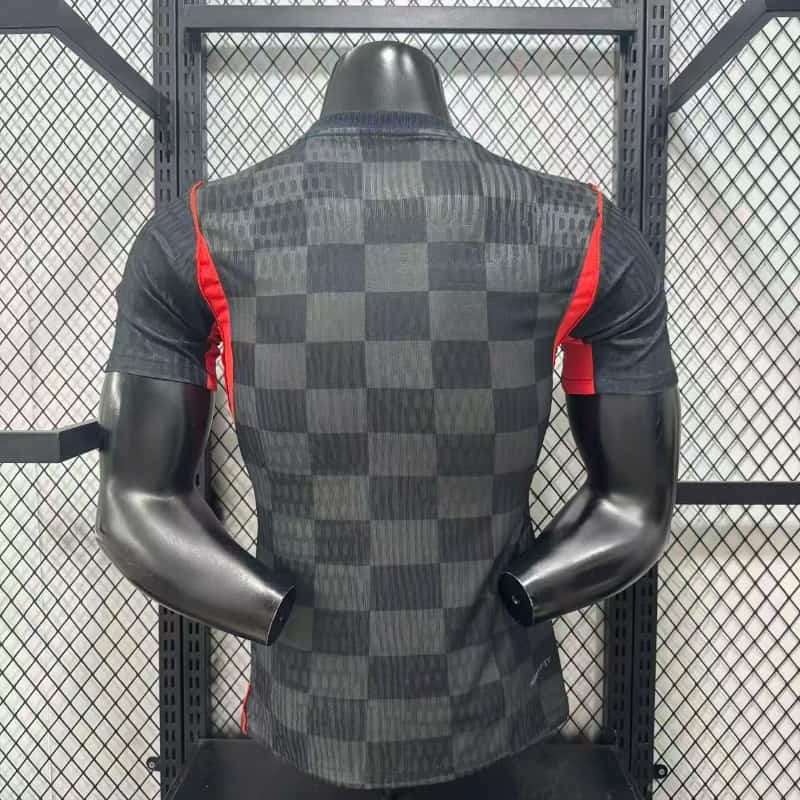 AAA(Thailand) Croatia 2026 Black Soccer Jersey (Player)