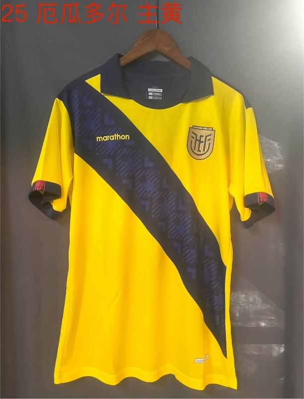 AAA(Thailand) Ecuador 2024 Home Soccer Jersey