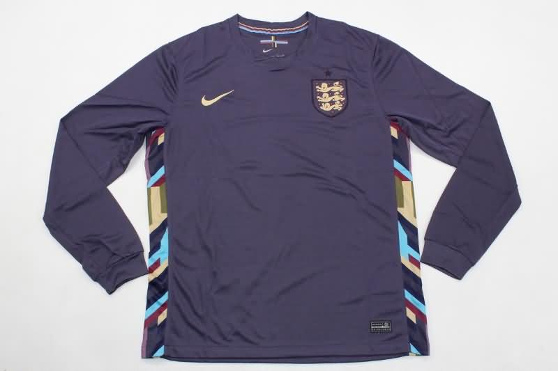 AAA(Thailand) England 2024 Away Long Sleeve Soccer Jersey