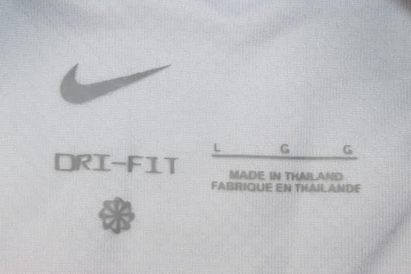 AAA(Thailand) England 2024 Home Long Sleeve Soccer Jersey