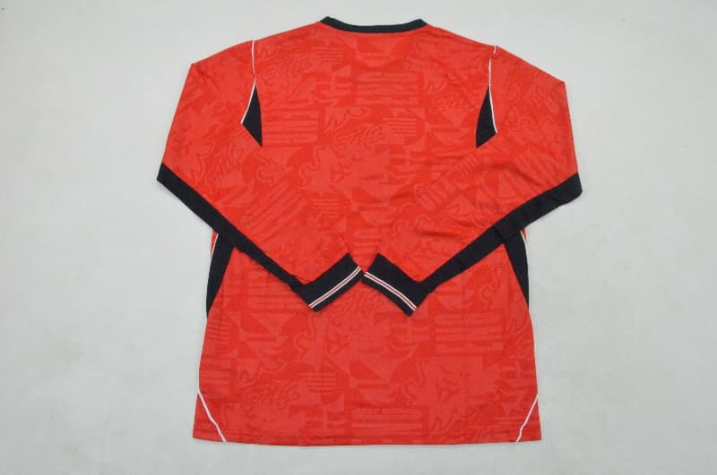 AAA(Thailand) England 2026 World Cup Away Long Sleeve Soccer Jersey