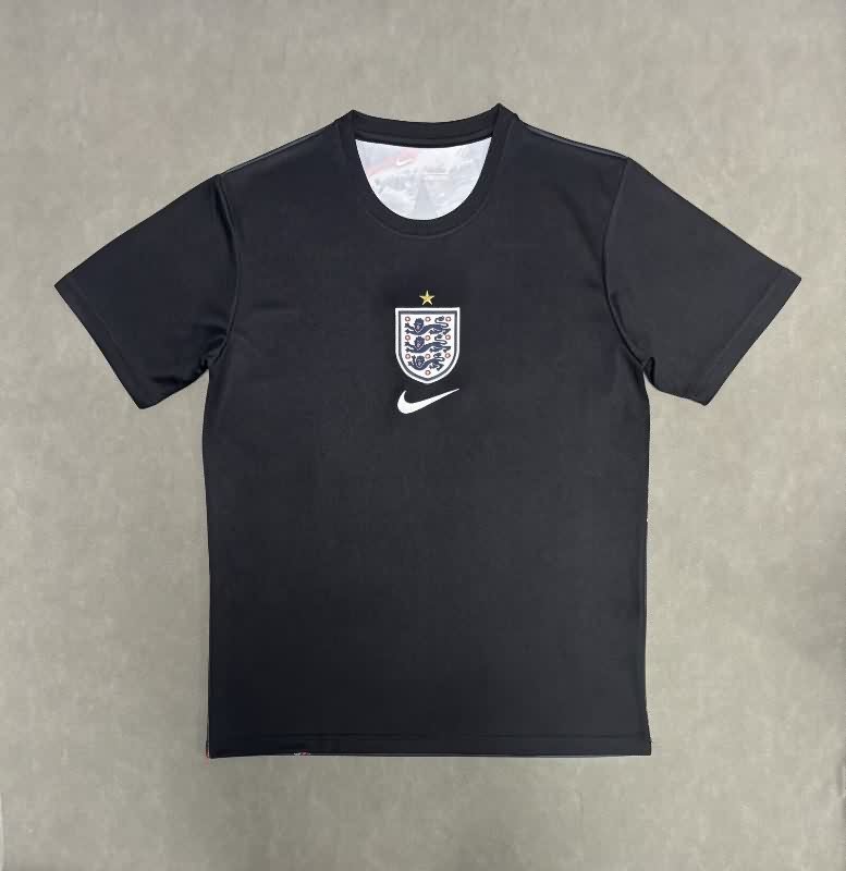 AAA(Thailand) England 2026 Goalkeeper Black Soccer Jersey