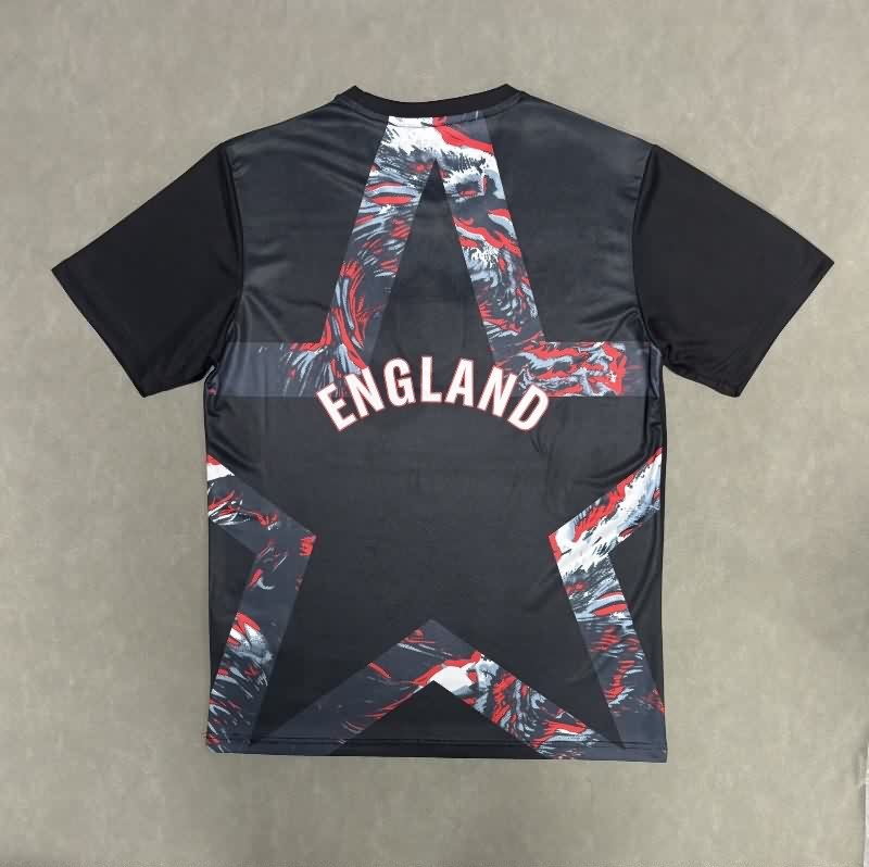 AAA(Thailand) England 2026 Goalkeeper Black Soccer Jersey