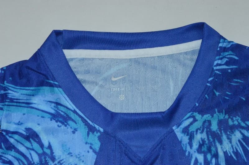 AAA(Thailand) England 2026 Goalkeeper Blue Soccer Jersey (Player)