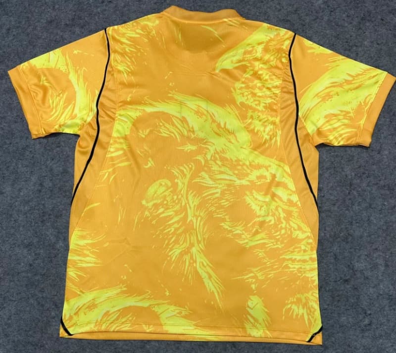 AAA(Thailand) England 2026 Goalkeeper Yellow Soccer Jersey