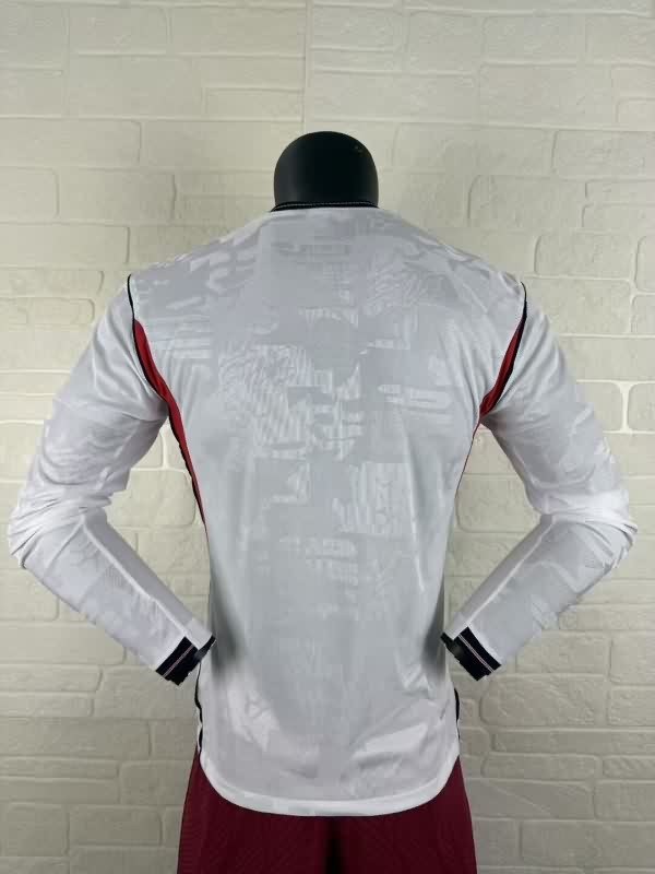 AAA(Thailand) England 2626 Home Long Sleeve Soccer Jersey (Player)