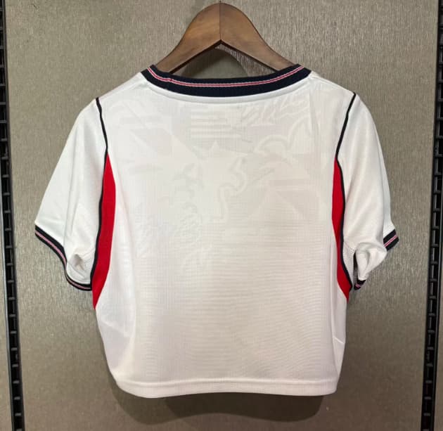 AAA(Thailand) England 2026 World Cup Home Women Cropped Soccer Jersey