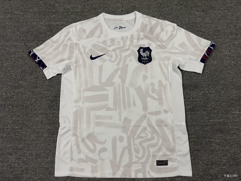 AAA(Thailand) France 2023 Away Soccer Jersey
