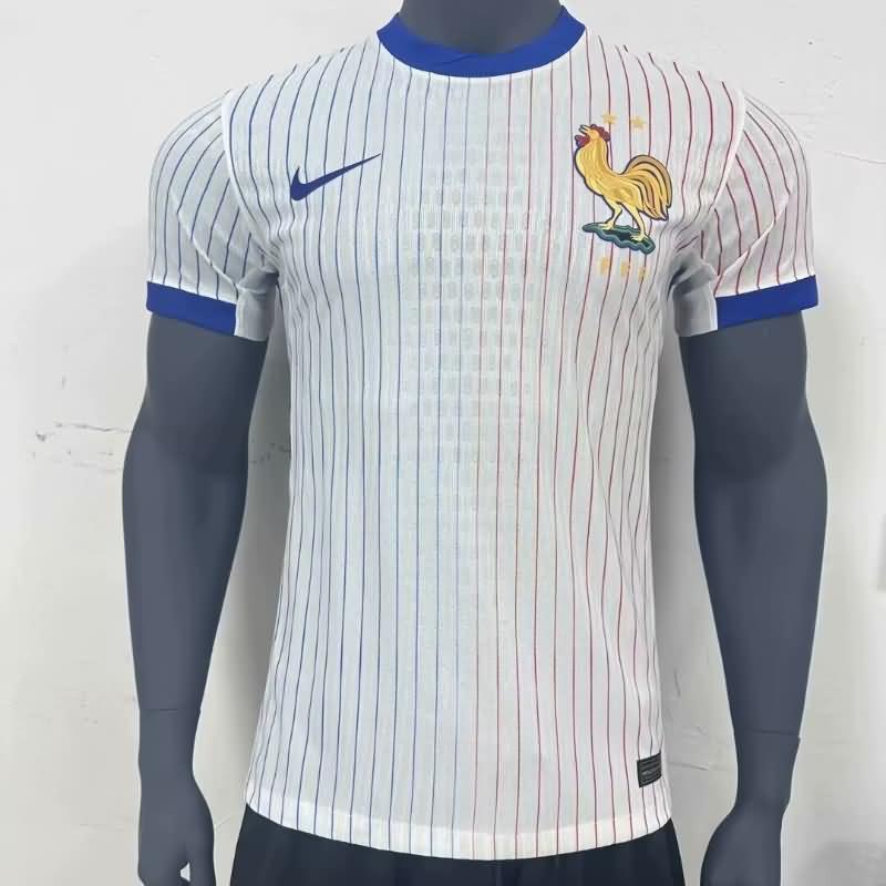 AAA(Thailand) France 2024 Away Soccer Jersey (Player)