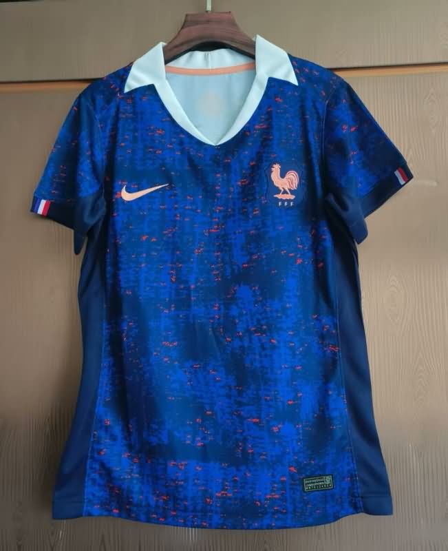 AAA(Thailand) France 2025 Home Women Soccer Jersey